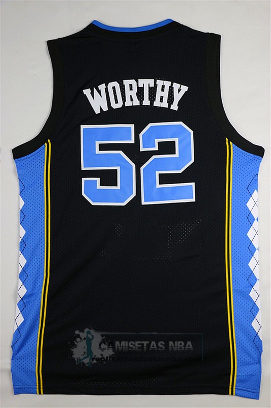 Camiseta NCAA Universidad de Carolina del Norte Worthy Negro